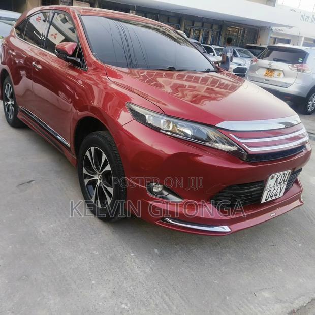 Toyota Harrier 2017 Maroon