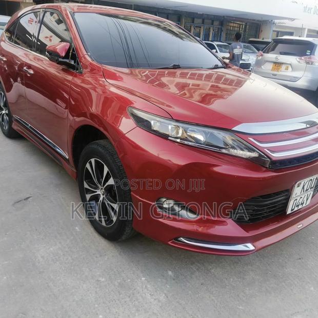 Toyota Harrier 2017 Maroon