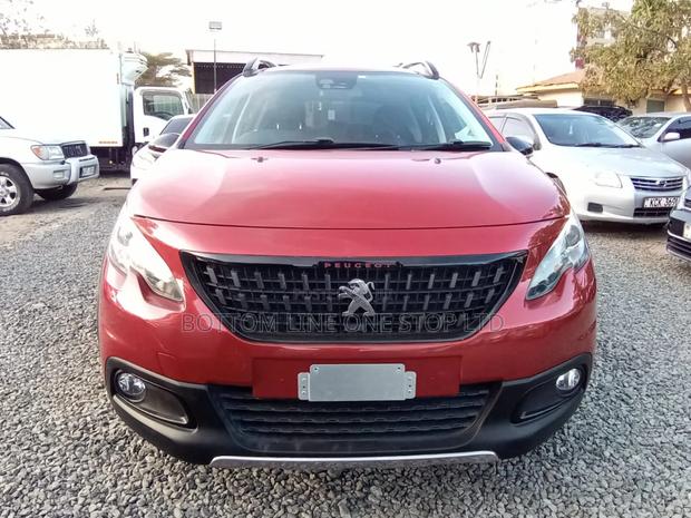 Peugeot 2008 2018 Maroon