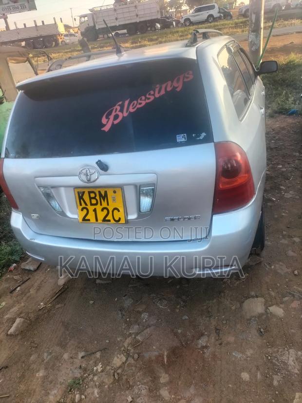 Toyota Corolla Fielder 2004 Silver