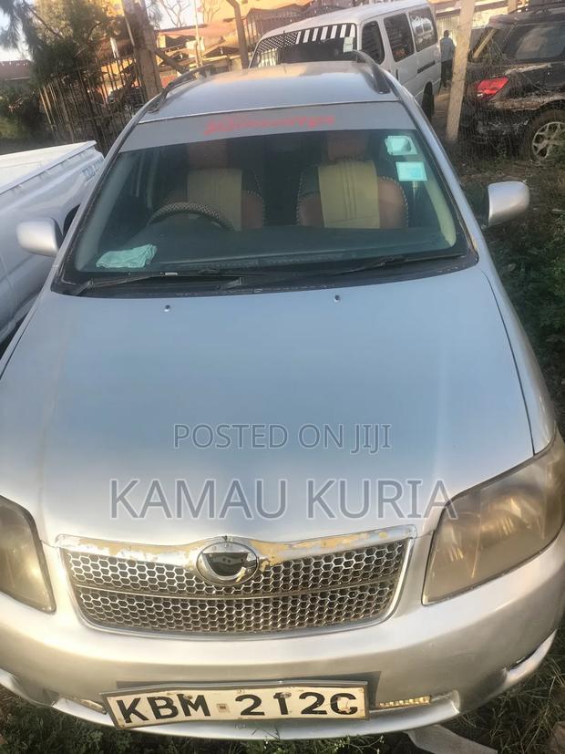 Toyota Corolla Fielder 2004 Silver