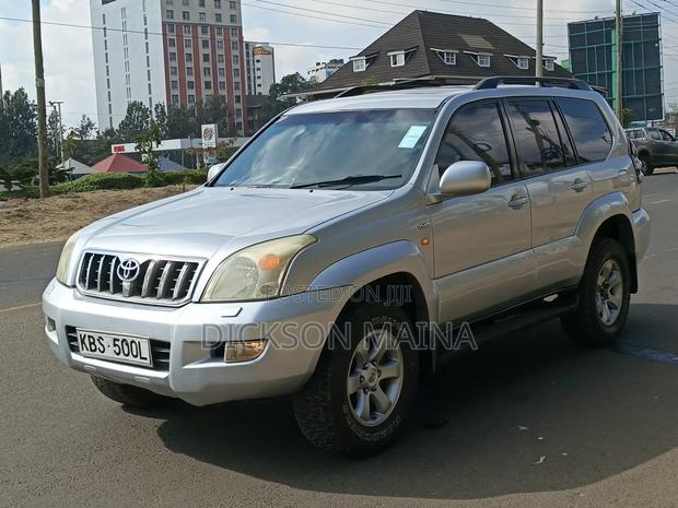 Toyota Land Cruiser Prado 3.0 D-4D 5dr 2007 Silver