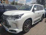 Lexus LX 570 AWD 2019 White for sale