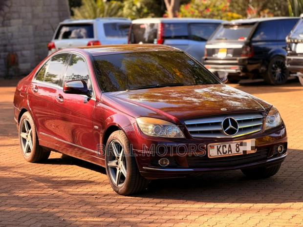 Mercedes-Benz C200 2007 Burgundy