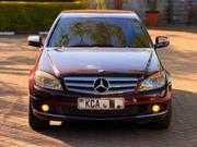 Mercedes-Benz C200 2007 Burgundy for sale