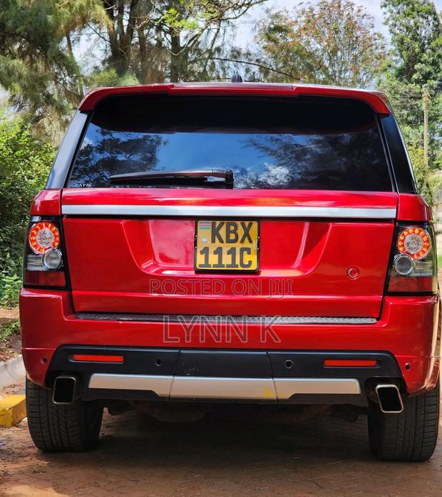 Land Rover Range Rover Sport 2006 Red