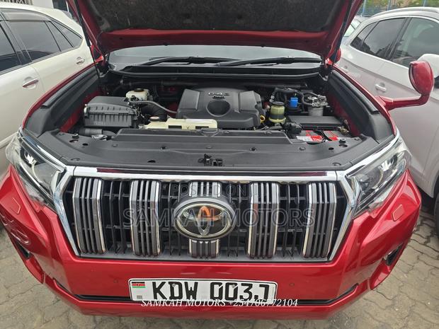 Toyota Land Cruiser Prado 2019 Red