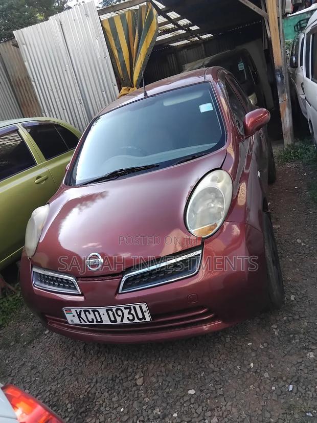 Nissan March 1.2 FWD 2008 Burgundy