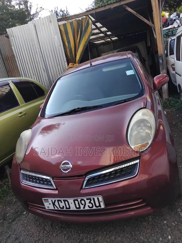 Nissan March 1.2 FWD 2008 Burgundy