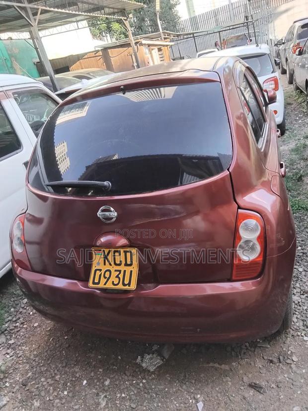 Nissan March 1.2 FWD 2008 Burgundy