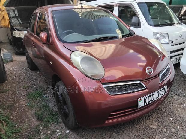 Nissan March 1.2 FWD 2008 Burgundy