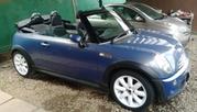 Mini Convertible 2007 Blue for sale