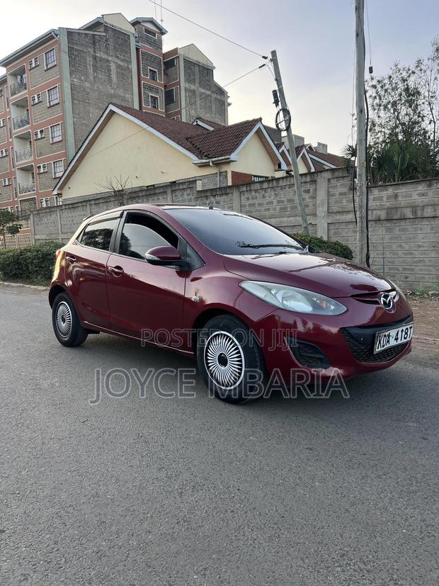 Mazda Demio 2014 Maroon