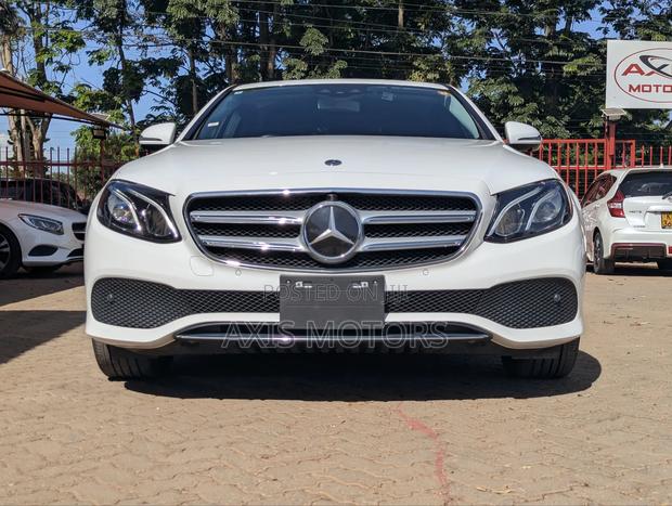 Mercedes-Benz E200 2018 White