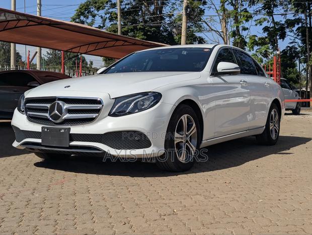 Mercedes-Benz E200 2018 White