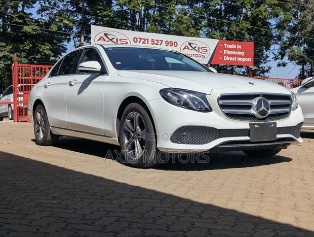 Mercedes-Benz E200 2018 White