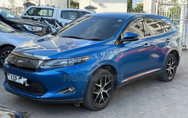 Toyota Harrier 2.5 Hybrid 4WD 2017 Blue