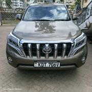Toyota Land Cruiser Prado 3.0 D-4D (190 Hp) 7 seats 2015 Beige for sale