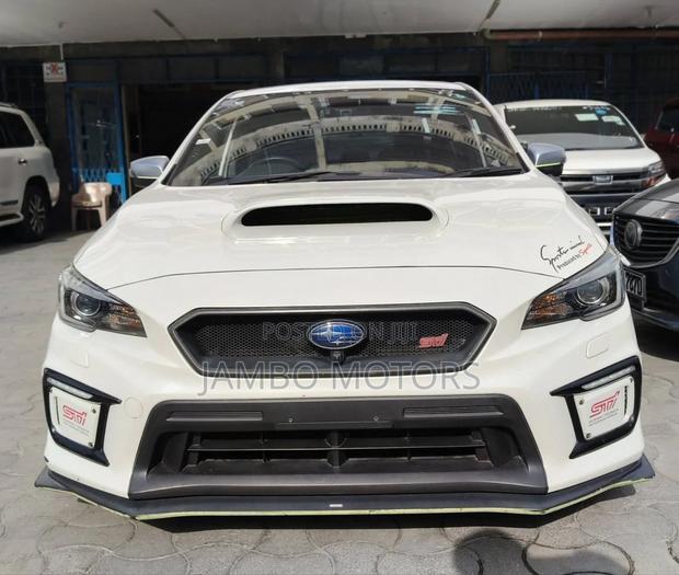 Subaru WRX STI 2019 White