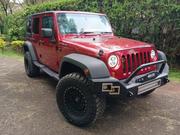Jeep Wrangler Sahara 2013 Red for sale