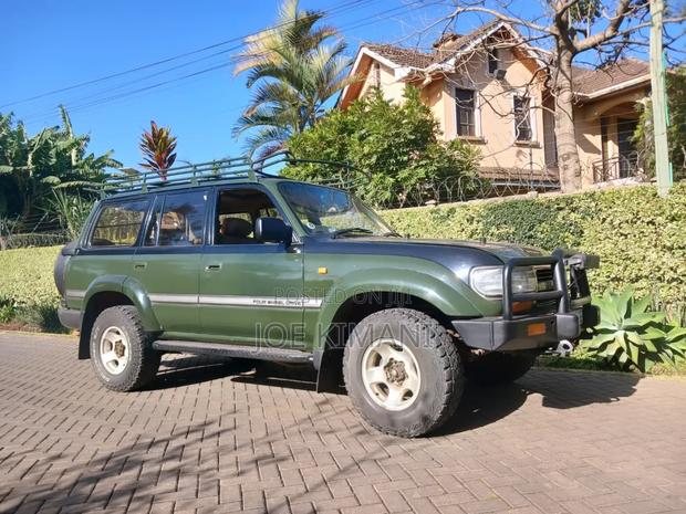 Toyota Land Cruiser 1995 Green
