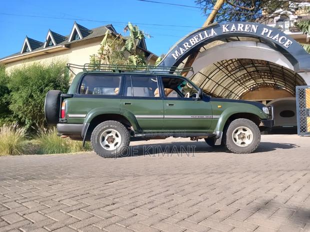 Toyota Land Cruiser 1995 Green