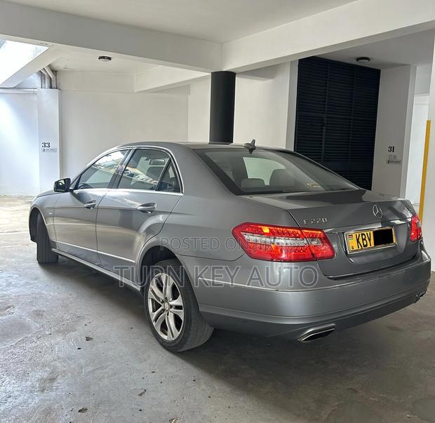 Mercedes-Benz E220 2010 Silver
