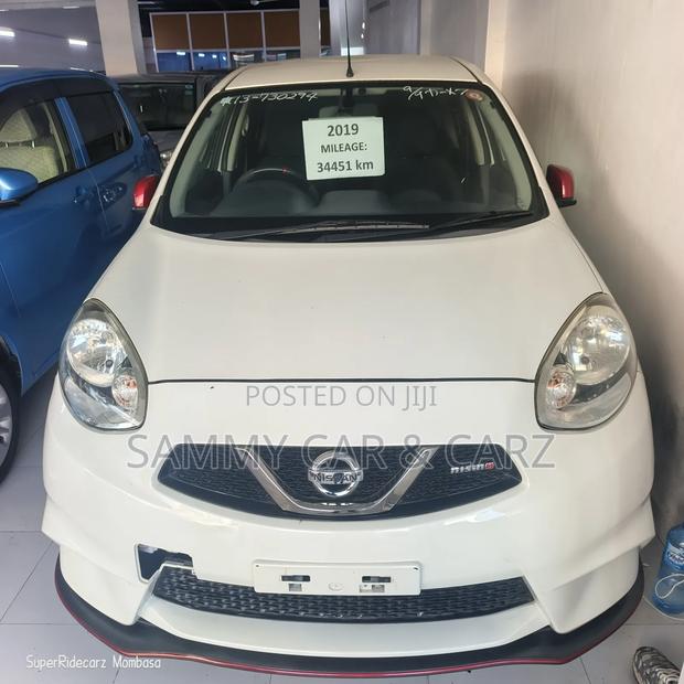 Nissan March 2019 White
