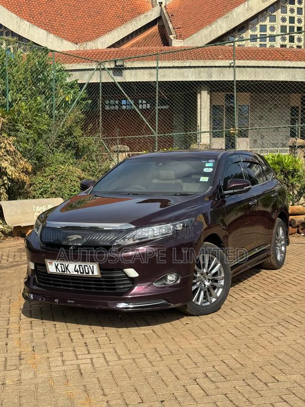 Toyota Harrier 2015 Maroon