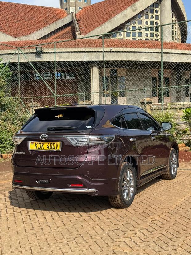 Toyota Harrier 2015 Maroon