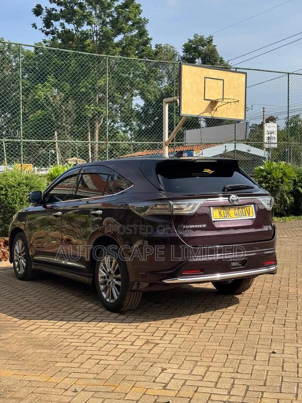 Toyota Harrier 2015 Maroon