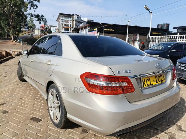 Mercedes-Benz E350 2010 Gold