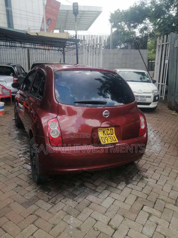 Nissan March 1.2 FWD 2008 Burgundy