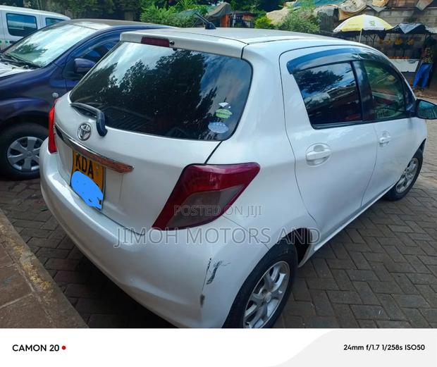 Toyota Vitz 2013 White