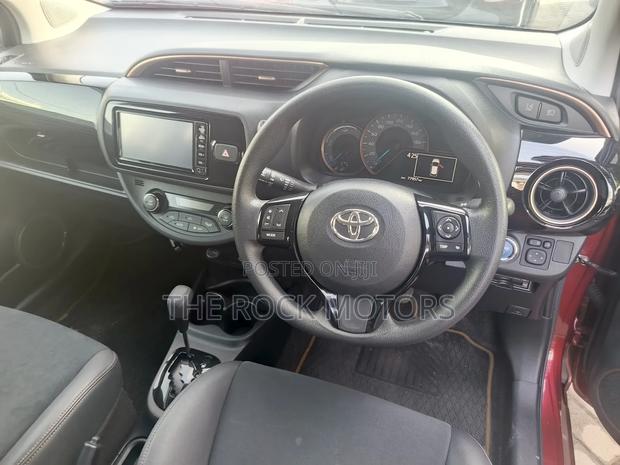 Toyota Vitz 2019 Maroon