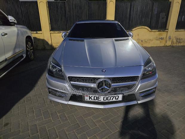 Mercedes-Benz SLK-Class 2014 Silver