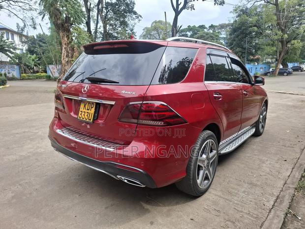 Mercedes-Benz GLE-Class GLE 350d 4MATIC 2016 Red