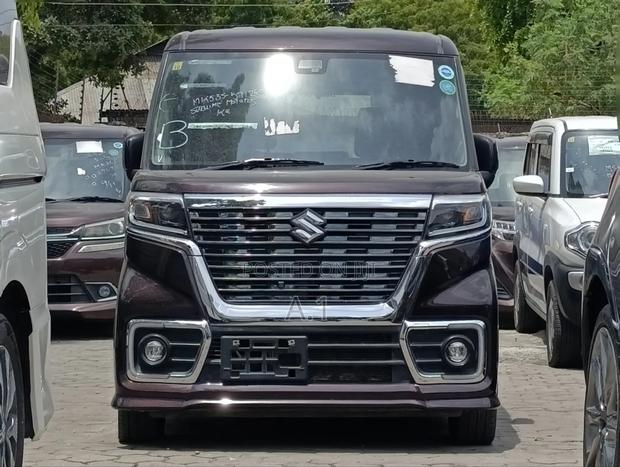 Suzuki Spacia 660 Hybrid T FWD 2019 Brown