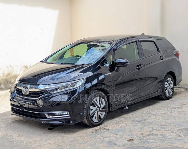 Honda Fit Shuttle 2019 Matt Black