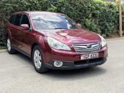 Subaru Outback 2.5i 2010 Red for sale