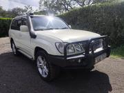 Toyota Land Cruiser HDJ 100 2001 Off white for sale