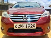 Nissan Lafesta 2012 Red for sale