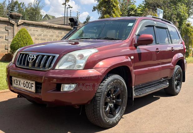 Toyota Land Cruiser Prado 3.0 D-4D 5dr 2007 Red