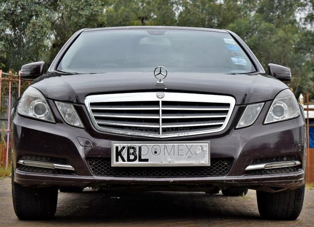 Mercedes-Benz E250 2010 Maroon