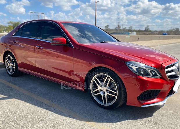 Mercedes-Benz E250 2016 Red