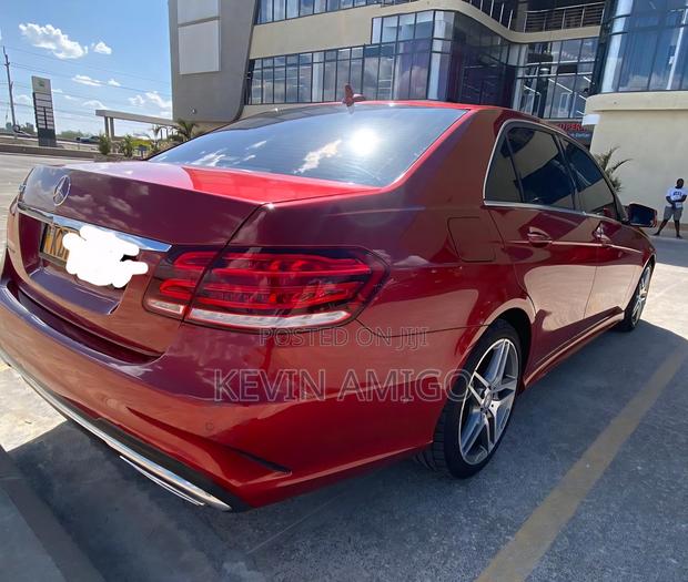 Mercedes-Benz E250 2016 Red