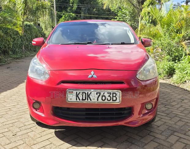 Mitsubishi Mirage 2015 Red