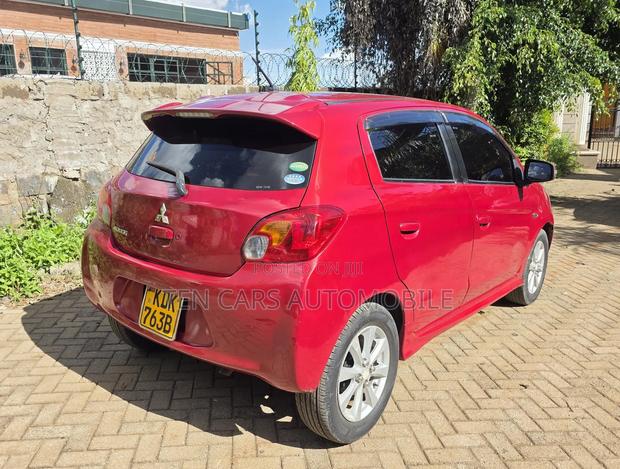 Mitsubishi Mirage 2015 Red