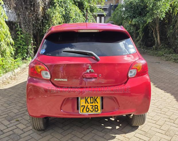 Mitsubishi Mirage 2015 Red