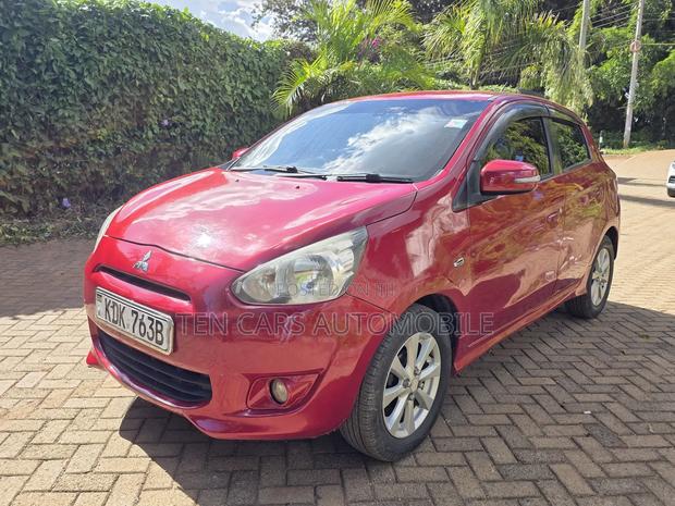 Mitsubishi Mirage 2015 Red